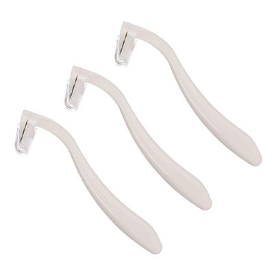 NOLITOY 3pcs Women Razor Shaver Set for Hair Removal Ergonomic Design Protective Cover for Legs and Bikini Area Gentle and Cosmetic Tool for Sensitive Skin
