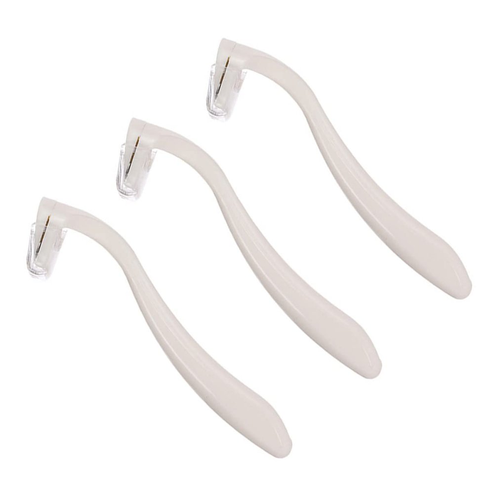 NOLITOY 3pcs Women Razor Shaver Set for Hair Removal Ergonomic Design Protective Cover for Legs and Bikini Area Gentle and Cosmetic Tool for Sensitive Skin