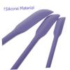 MERRYHAPY 3pcs Mini Silicone Makeup Spatula for Esthetician Supplies Beauty Accessories view 2