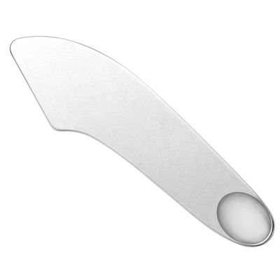 Baluue Foundation Scoop Tool Makeup Mixing Spatula Stainless Steel Makeup Spatula Cosmetic Mixing Tools Beauty for Foundation Pigment Lipstick