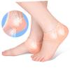 MERRYHAPY Gel Heel Socks Plantar Fasciitis Relief Moisturizing Callus Cushions for Foot Skin Care Silicone Gel Heel Cups Stretchy Design view 2