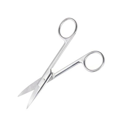 minkissy Professional Eyebrow Scissors Blunt Tip for Makeup and Shaping Mini Easy to Clean Stainless Steel Eyebrow Shaper Scissors