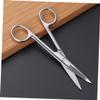 minkissy Professional Eyebrow Scissors Blunt Tip for Makeup and Shaping Mini Easy to Clean Stainless Steel Eyebrow Shaper Scissors view 4