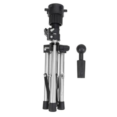 HAPINARY Stainless Steel Mannequin Head Stand Adjustable Tripod Wig Holder for Women Hairdressing Practice