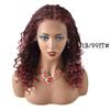 HD Lace Front Braided Wigs For Black Women Knotless Short Bob Dreadlock Braids Wigs For Black Women 14 inches Synthetic hair braiding Wig With Baby Hair Handmade (#1B/99JT Black Mix Wine Red) view 2