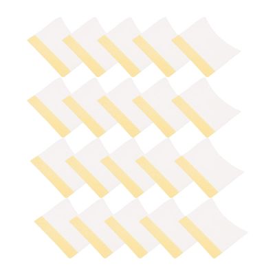 Baluue 400pcs Cotton Eyelash Removal Pads Safe and Practical Grafting Tool for Easy False Lash Removal for Eyelash Extension and Makeup Application