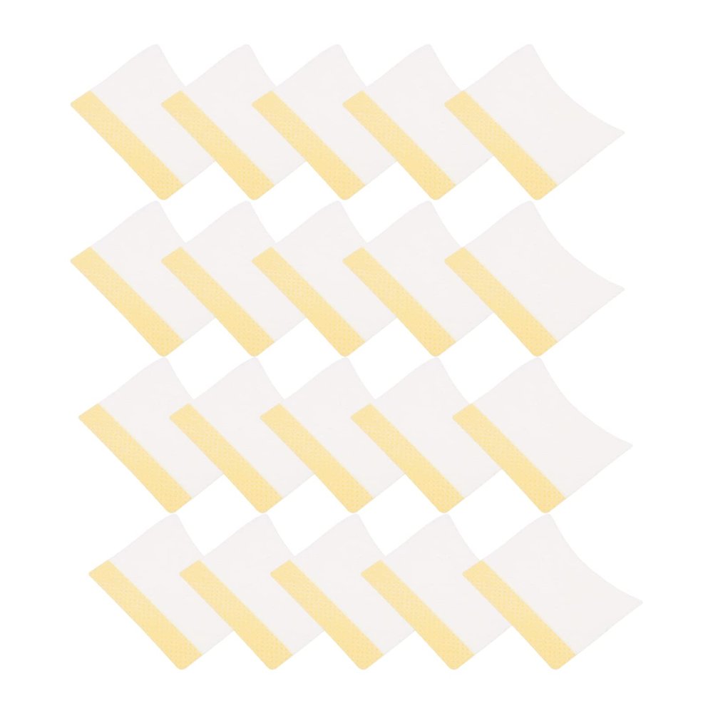 Baluue 400pcs Cotton Eyelash Removal Pads Safe and Practical Grafting Tool for Easy False Lash Removal for Eyelash Extension and Makeup Application