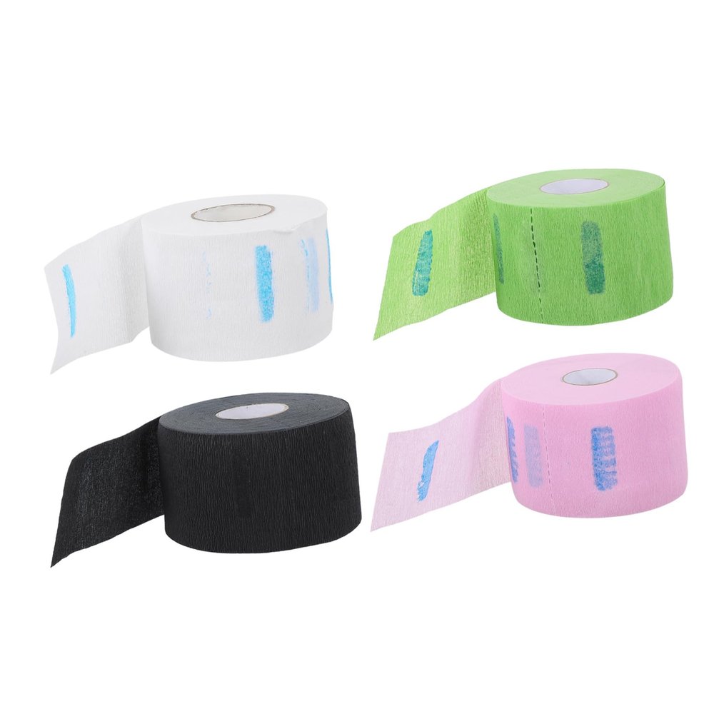 HAPINARY 4rolls Neck Strips for Barber Barbershop Neck Paper Bands Hair Cutting Supplies Gaiter