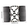 Beads Hair Combs Double Comb Hair Clip Stretchy Double Comb Hair Clips Elastic Hairpins Accessories. view 2