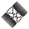 Beads Hair Combs Double Comb Hair Clip Stretchy Double Comb Hair Clips Elastic Hairpins Accessories. view 4