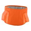 COOLHIYA 1pc Portable Travel Foot Soak Basin Orange Multifunctional Water Basin for Camping Hiking and Relaxation Tear Resistant and Design view 1