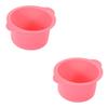 HAPINARY 2pcs Wax Melts Warmer Liner Bowl Silicone Wax Warmer Bowl Replacement for Hair Removal view 1