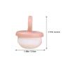 Beaupretty Nail Dust Brush Soft Bristle Fingernail Scrub Brush Short Handle Portable Manicure Tool for Cleaning and Polishing Nails view 2