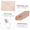 Baluue Handle Bath Sponge Brush Loofah Mesh Exfoliating Scrubber for Shower for Men and Women Convenient Body Cleansing Tool for All Ages and Travel view 3