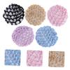 Baluue Hair Buns Cover Vintage Snoods for Women Black Hair Nets for Buns Boys and Girls 5 Pack view 2