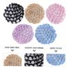 Baluue Hair Buns Cover Vintage Snoods for Women Black Hair Nets for Buns Boys and Girls 5 Pack view 4