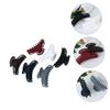 Baluue Large Hair Claw Clips 6 Pcs Plastic Hair Claws for Girls Women Hair Clip Hair Grip Stylish Headdress Random view 4