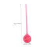 Baluue Detachable Bath Brush Long Handle Exfoliating Massage Brush for Adults Skin-Soft Back Scrubber view 2