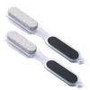 minkissy 2pcs Dead Skin Removal Tool Double-Sided Pedicure File Rasp with Pumice Stone Nail Brush and Exfoliation Smoother for Soft Feet Care view 1