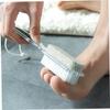 minkissy 2pcs Dead Skin Removal Tool Double-Sided Pedicure File Rasp with Pumice Stone Nail Brush and Exfoliation Smoother for Soft Feet Care view 4