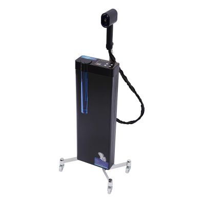 Multifunctional Hair Salon Nano Hair Steamer, 3-in-1 Professional Nanoscale Spray for Hair Care Hair Repair, 1300W Vertical Hair Salon Nano Steamer with Bottom Wheels and Smart Touch Control