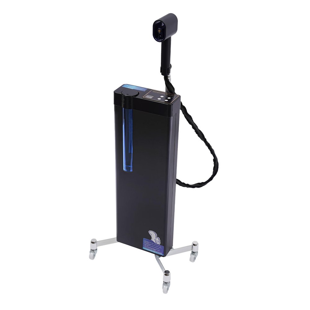 Multifunctional Hair Salon Nano Hair Steamer, 3-in-1 Professional Nanoscale Spray for Hair Care Hair Repair, 1300W Vertical Hair Salon Nano Steamer with Bottom Wheels and Smart Touch Control