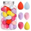 40 Pcs Mini, Soft Setting Face Puffs Multi-Colored Blender Mini Concealer Sponge Cosmetic Makeup Tools fot Foundation, Cream and Powder view 1