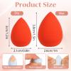 40 Pcs Mini, Soft Setting Face Puffs Multi-Colored Blender Mini Concealer Sponge Cosmetic Makeup Tools fot Foundation, Cream and Powder view 2