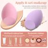 40 Pcs Mini, Soft Setting Face Puffs Multi-Colored Blender Mini Concealer Sponge Cosmetic Makeup Tools fot Foundation, Cream and Powder view 3