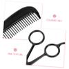 Gogogmee 1set Essential Beard Kit Scissors Trimming Shears Comb Storage Bag Stainless Steel for Men view 3