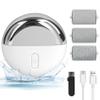 Automatic Callus Remover for Feet, Rechargeable Pedicure Tools for Feet, Electric Foot Callus Remover with 3 Roller Heads 2 Speed, Waterproof Foot File Perfect for Dead Hard Cracked Dry Skin view 1