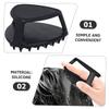 Gogogmee Men's Beard Cleaning Brush Scalp Exfoliating Brush Hair Massager for Hair Care view 2