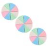 Baluue 3sets Reusable Makeup Sponges Latex Cosmetic for Wet and Dry Application Packaging for Foundation and Easy Blending view 1