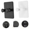 BUGUUYO 6pcs Self Adhesive Razor Holder for Bathroom Punch Shaver -Mounted Storage for Smooth Surfaces Easy Installation view 4