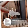NOLITOY 2pairs Comfortable Wax Therapy Foot Covers Cotton Warmers for Moisturizing Treatment Fits for Paraffin Wax Bath Care view 4