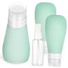 Baluue 1set Squeeze Travel Bottles Refillable Containers Mist Spray Bottle for Toiletries Skincare and Business Trips Leakproof and Easy to Fill view 1
