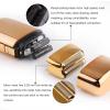 New 2 Pcs Replacement Foil and Cutter for Barberology Electric Shaver, Double Foil Shaver Replacement Head for PRO Barberology FXFS2 Electric Razors(Gold) Upgraded view 4