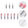 9Pcs Silicone Lip Brush Lipstick Applicator for Women Travel Work view 2