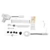 2 in 1 Professional Facial Steamer on Wheels -Ionic Facial Steamer Kit for Facial Deep Cleaning and Moisturize, SPA & Home (2 in 1 White) view 4