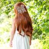 10pcs 7inch Gold Jumbo Hair Clip for Girls - Glitter Cheer Bow Barrettes Sequin Ponytail Duck Clip for Women Teen Cheerleader Costume Accessories (Light Brown x 10) view 4
