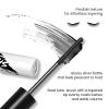 Black Washable Iron Metal Mascara, Waterproof Long Lasting Quick Dry with Metal Rod Wand Curling Eyelash Brush Wand Mascara - Black view 2