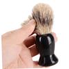 NOLITOY Plastic Shaving Brush Set Beard Brush Practical Bowl Rack for Home Use Compact Design for Easy Storage and Cleaning for Grooming and Shaving view 2