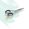 Massive Bee Store Rounded-Tip Trimming Scissors for Men  Stainless Steel High Carbon Beard, Mustache, and Ear Hair Grooming Scissor (Silver-Pointy-Tip) view 2