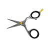 Massive Bee Store Rounded-Tip Trimming Scissors for Men  Stainless Steel High Carbon Beard, Mustache, and Ear Hair Grooming Scissor (Silver-Pointy-Tip) view 4
