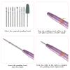 10 PCS Nail Drill Bits Set, Russian Manicure Drill Bits, Cuticle Remover Nail Products for Manicure Pedicure for Home and NailSalon view 4