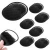 JIEYAO 8 Pcs Palm Combs for Men, Multiple Hand Combs, Portable Shampoo Comb Massager Hair Brush Comb Scalp Wave Brush Beard Grooming Palm Hair Brush for Home Office Travel Pets view 1