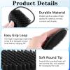 JIEYAO 8 Pcs Palm Combs for Men, Multiple Hand Combs, Portable Shampoo Comb Massager Hair Brush Comb Scalp Wave Brush Beard Grooming Palm Hair Brush for Home Office Travel Pets view 3