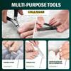 FVION Ingrown Toenail Tools Kit 5 Pcs, Toenail Clippers for Thick & Ingrown Nails, Ingrown Toenail Removal Correction Nail Clippers, Nail File Lifter, Professional Manicure Pedicure Tools view 4