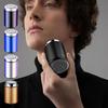 Mini Portable Electric Shaver, Portable Mini Men's Razor Electric Shaver for Men, USB Rechargeable Waterproof Shaver Beard Trimmer (2pcs-C) view 2