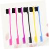 MERRYHAPY 4pcs Double-head Eyebrow Brush Comb Grooming Tool for Women Girls Smooth Edges Random Color view 2